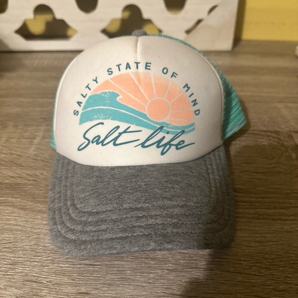 NWT SALT LIFE ball cap salty state of mind - Picture 1 of 7